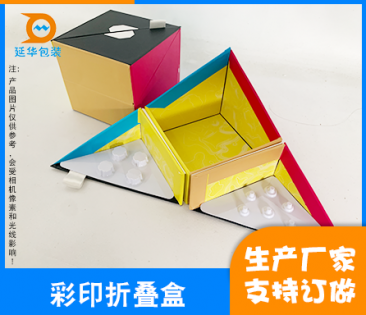中山彩印摺疊盒